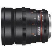 Samyang 24mm T1.5 VDSLR ED AS IF UMC II Sony A
