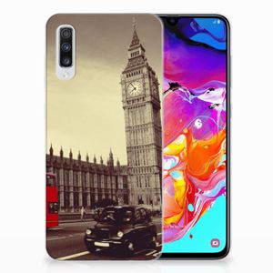 Samsung Galaxy A70 Siliconen Back Cover Londen