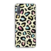 Leopard pattern: Samsung Galaxy A7 (2018) Transparant Hoesje