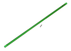 Traxxas - Driveshaft, center, aluminum (green-anodized) (TRX-8355G)