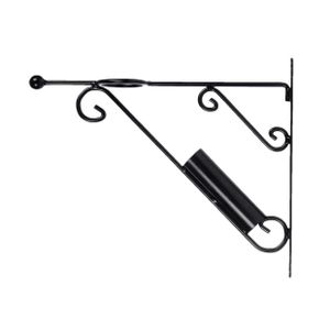 Metalen vlaggenstokhouder / muurhaak voor hanging basket 36 cm