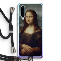 Mona Lisa: Huawei P30 Transparant Hoesje met koord