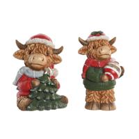 Kerstversiering Home ESPRIT Multicolour 22,5 X 19 X 38 CM (2 Stuks)