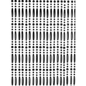 Wicotex Vliegengordijn-deurgordijn- Perla 100x240 cm zwart