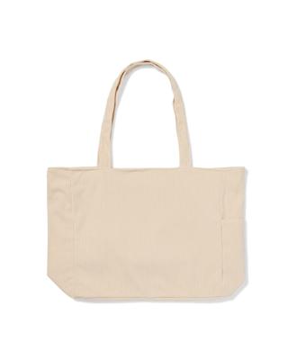HEMA Canvas Tas 35x45cm Rib