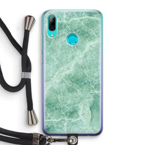 Groen marmer: Huawei P Smart (2019) Transparant Hoesje met koord