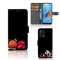 OPPO A74 4G | Wallet Case | met Pasjes | Sports