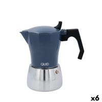 Italiaanse Koffiepot Quid Baltic Wit Metaal 9 Kopjes (6 Stuks)