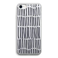 Moroccan stripes: iPhone SE 2020 Transparant Hoesje