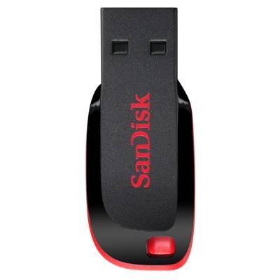 SanDisk Cruzer Blade 32GB USB-sticks Zwart