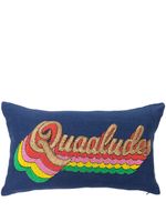 Jonathan Adler coussin Quaaludes orné de perles - Bleu