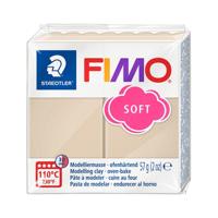 Boetseerklei fimo soft 57 g sahara