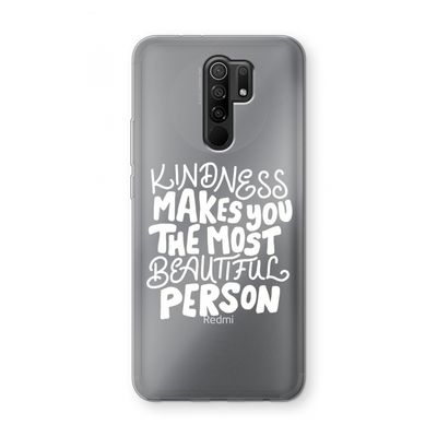 The prettiest: Xiaomi Redmi 9 Transparant Hoesje