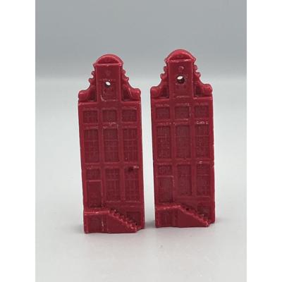 Vos Decorations Huisje geur cherry set a 2