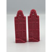 Vos Decorations Huisje geur cherry set a 2