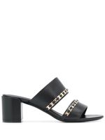 Ferragamo Vara chain sandals - Noir