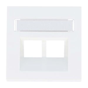 Eslohe afdekraam 2 eenheden ultra wit 8048DCAT5UW