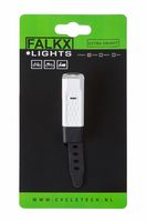 Falkx FALKX Mini koplamp LED. USB oplaadbaar (hangverpakking).