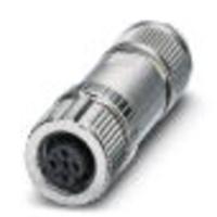 Phoenix Contact 1424668 Sensor/actuator connector, niet geassembleerd M12 Aantal polen: 4 1 stuk(s) - thumbnail