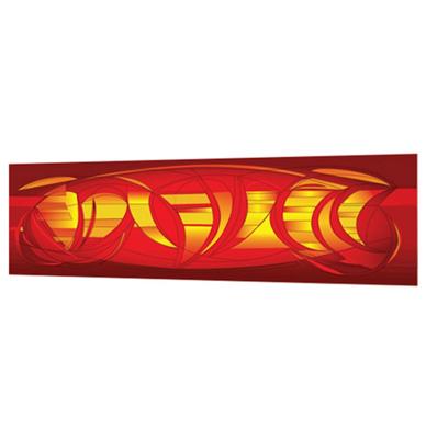 Wurlitzer Lyric Translight Glas Voorkant Display Decal