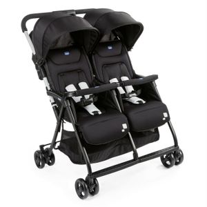 Chicco Ohlala Twin Dubbele kinderwagen 2 zitplaats(en) Zwart