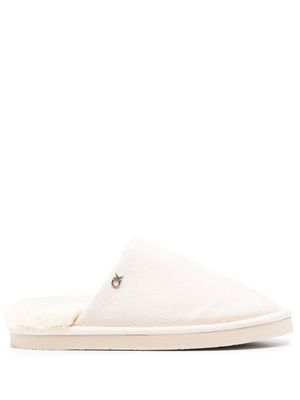 Calvin Klein chaussons à logo en jacquard - Tons neutres