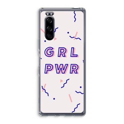 GRL PWR: Sony Xperia 5 Transparant Hoesje