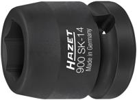 HAZET Krachtdopsleutel 900SK-14 · 1/2 inch (12,5 mm) vierkant hol · Buiten-zeskant-tractieprofiel · SW 14 mm