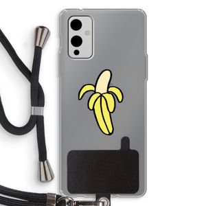Banana: OnePlus 9 Transparant Hoesje met koord