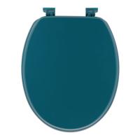 Tendance Toiletbril Breeze - petrol blauw - MDF hout - universeel - standaard wc bril