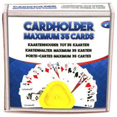 Basic Plastic kaartenhouder tot 35 kaarten