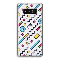 8-bit N°8: Samsung Galaxy Note 8 Transparant Hoesje