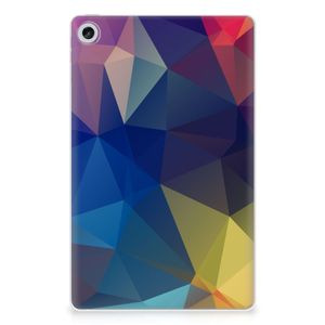 Lenovo Tab M10 Plus (3e generatie) Back Cover Polygon Dark