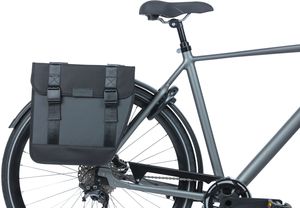 Basil tour dubbele fietstas - 28l - zwart