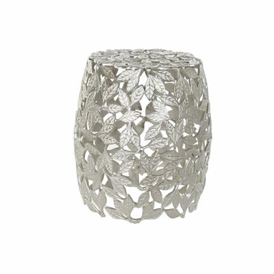 Bijzettafel DKD Home Decor Zilverkleurig Aluminium 40 x 40 x 45 cm