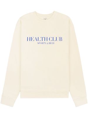 Sporty & Rich sweat Stay Hydrated Health Club - Tons neutres