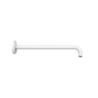 Douchearm Tres Exclusive | 40 cm | Wandmontage | Messing | Rond | Wit mat