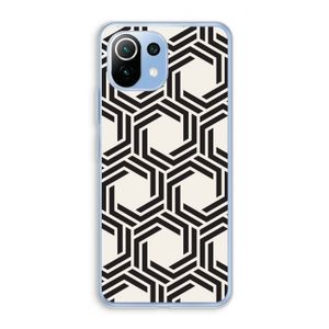 Geometrisch patroon: Xiaomi Mi 11 Lite Transparant Hoesje