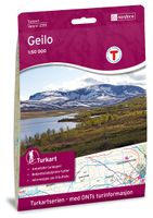 Wandelkaart 2515 Turkart Geilo | Nordeca - thumbnail