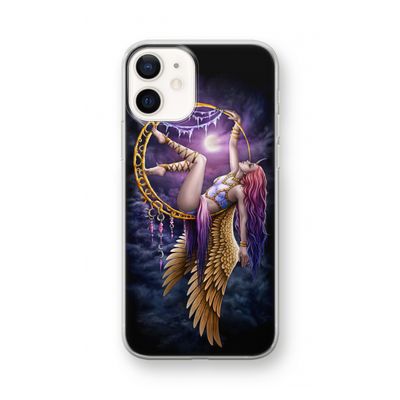 Aerial Angel: iPhone 12 mini Transparant Hoesje