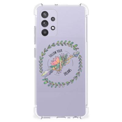 Samsung Galaxy A32 4G | A32 5G Enterprise Editie Stevig | Bumper Hoesje | Boho Dreams Samsung Galaxy A32 4G | A32 5G Enterprise Editie Stevig | Bumper Hoesje | Boho Dreams