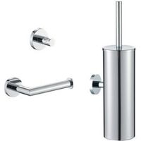 Plieger Vigo toiletset hang/staand - Chroom PL-S02CP - thumbnail