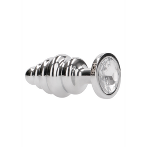 Rich by Shots Ribbed Diamond Plug - 3.2 / 8 cm