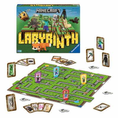 Ravensburger Labyrinth bordspel minecraft