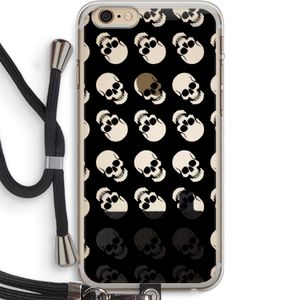 Musketon Skulls: iPhone 6 PLUS / 6S PLUS Transparant Hoesje met koord