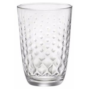 Bormioli Rocco Drinkglazen Glit - 18x stuks - glas - 390 ml - transparant