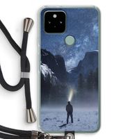 Wanderlust: Pixel 5 Transparant Hoesje met koord Wanderlust: Pixel 5 Transparant Hoesje met koord