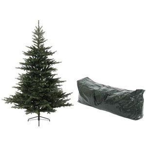 Kunst kerstboom Grandis Fir 210 cm met opbergzak