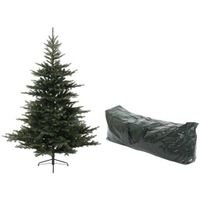 Kunst kerstboom Grandis Fir 210 cm met opbergzak