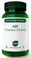AOV 421 Vitamine D3 & K2 Vegacaps - thumbnail